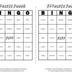 Bingo Game Worksheet Generator   Free Printable Bingo Cards For Teachers