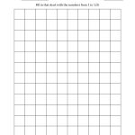 Blank 120 Chart   Free Printable Blank 1 120 Chart