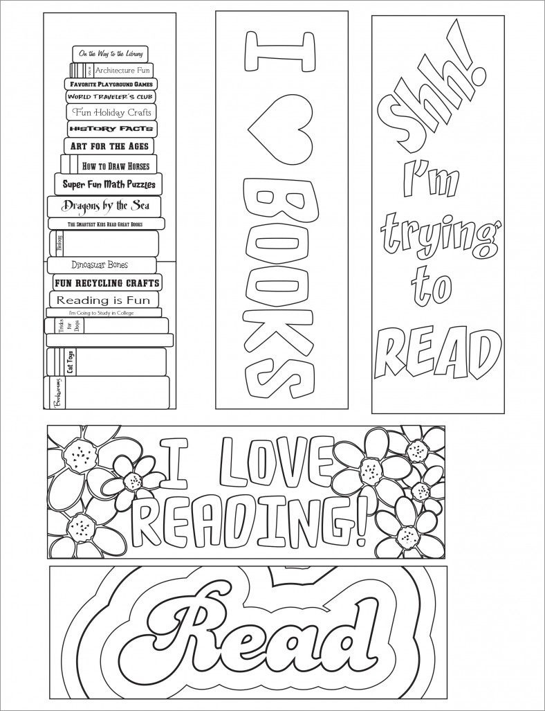 Blank Bookmark Template, Bookmark Template | Bookmarker Ideas - Free Printable Bookmarks For Libraries