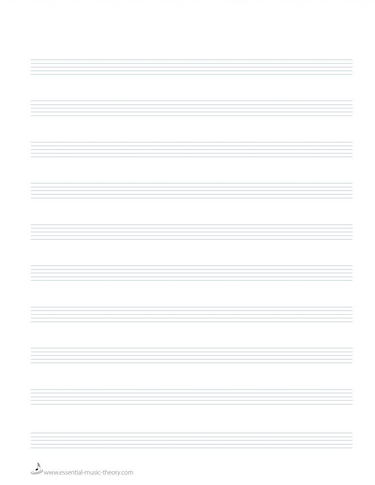 music manuscript paper word document template