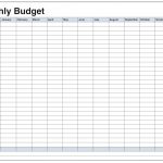 Blank Monthly Budget Template Pdf | Blank Templates | Budgeting   Free Printable Monthly Expense Sheet