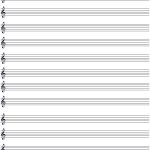 Blank Music Staff Paper | Guitar Files | Music, Sheet Music, Piano   Free Printable Music Staff