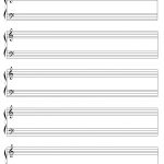 Blank Piano Sheet Music For All My Fellow Piano Lovers | Piano Music   Free Printable Music Staff