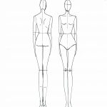 Body Sketch Template At Paintingvalley | Explore Collection Of   Free Printable Fashion Model Templates