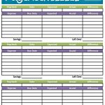 Bonfires And Wine: Livin' Paycheck To Paycheck   Free Printable   Free Printable Budget Forms