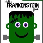Build A Frankenstein Game | Teaching Mama's Posts | Fun Halloween   Roll A Monster Free Printable