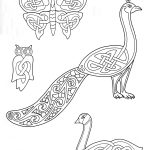 Celtic Animals Designs Coloring Page | Free Printable Coloring Pages   Free Printable Arty Animal Outlines