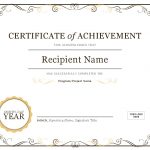 Certificates   Office   Free Printable Blank Certificates Of Achievement