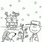 Charlie Brown And Christmas Coloring Pages For Kids, Printable Free   Free Printable Christmas Cartoon Coloring Pages