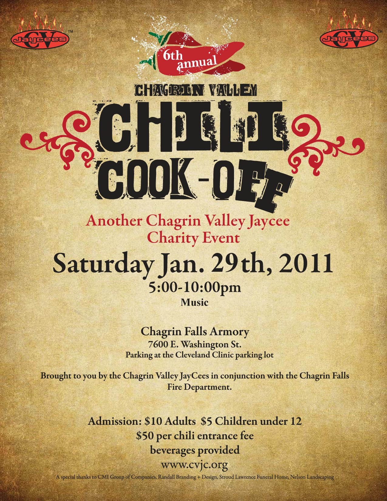 Chili Cook Off Flyer Template Free Printable - Wow - Image - Free Printable Event Flyer Templates