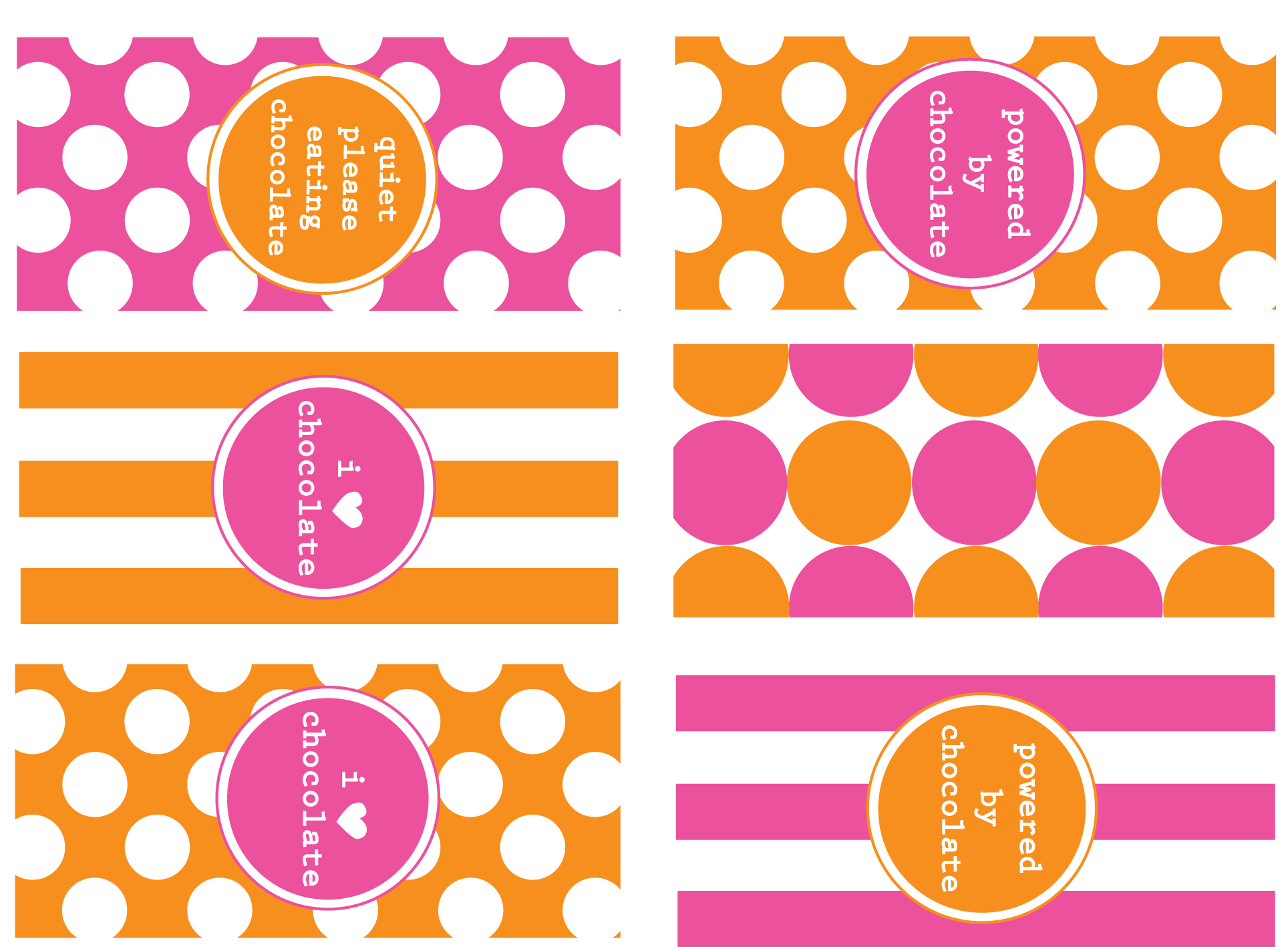 Chocolate Lovers Unite – Free Printables! | Details Details Details - Free Printable Hershey Bar Wrappers
