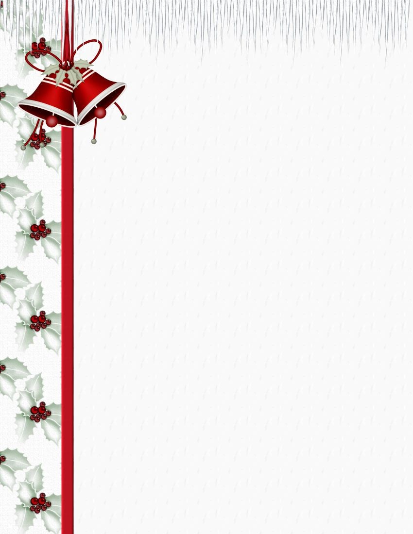 Christmas 3 Free-Stationery Template Downloads | Stationary - Free Printable Christmas Letterhead