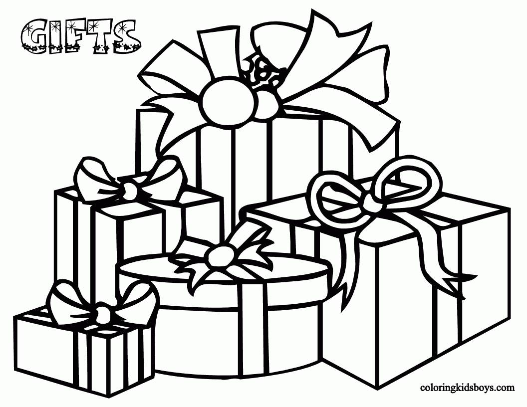 Christmas Coloring Pages | Cartoon Coloring Pages - Free Printable Christmas Cartoon Coloring Pages