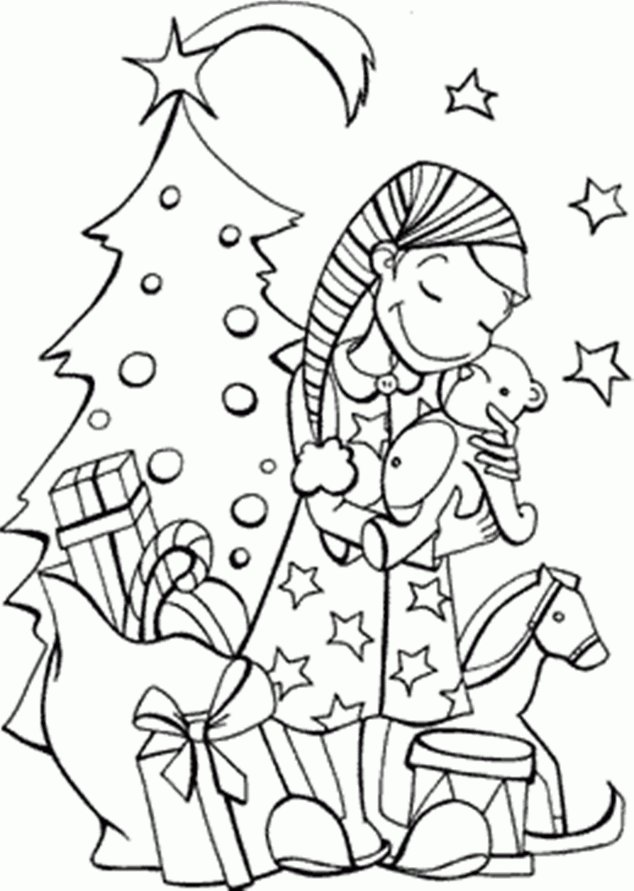 Christmas Coloring Pages Printable | Free Download Best Christmas - Free Printable Christmas Coloring Pages