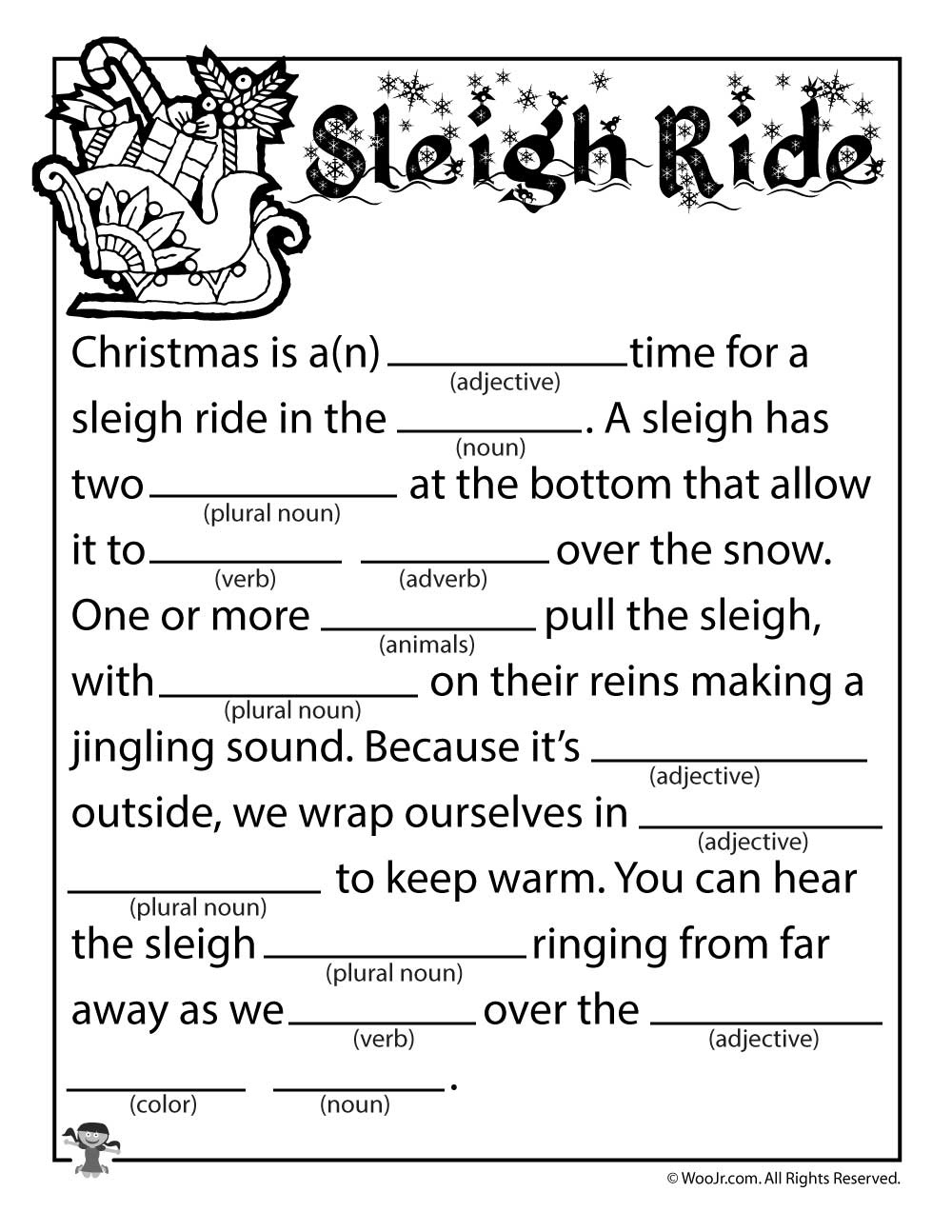 Christmas Mad Libs | Woo! Jr. Kids Activities - Mad Libs Online Printable Free