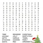 Christmas Word Search Free Printable | Christmas | Free Christmas   Free Printable Christmas Word Games For Adults
