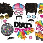 Collection Of Free Decretion Clipart Party Prop. Download On Ui Ex   Free Printable 70&#039;s Photo Booth Props