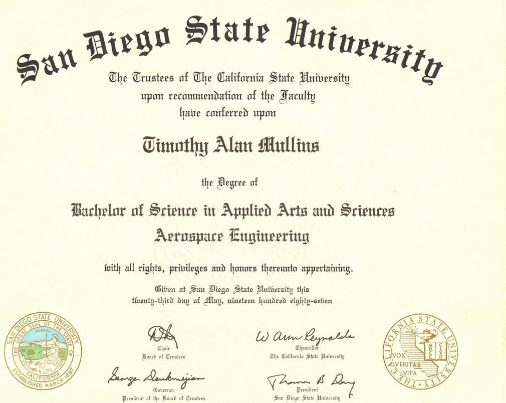 Printable College Diploma Templates