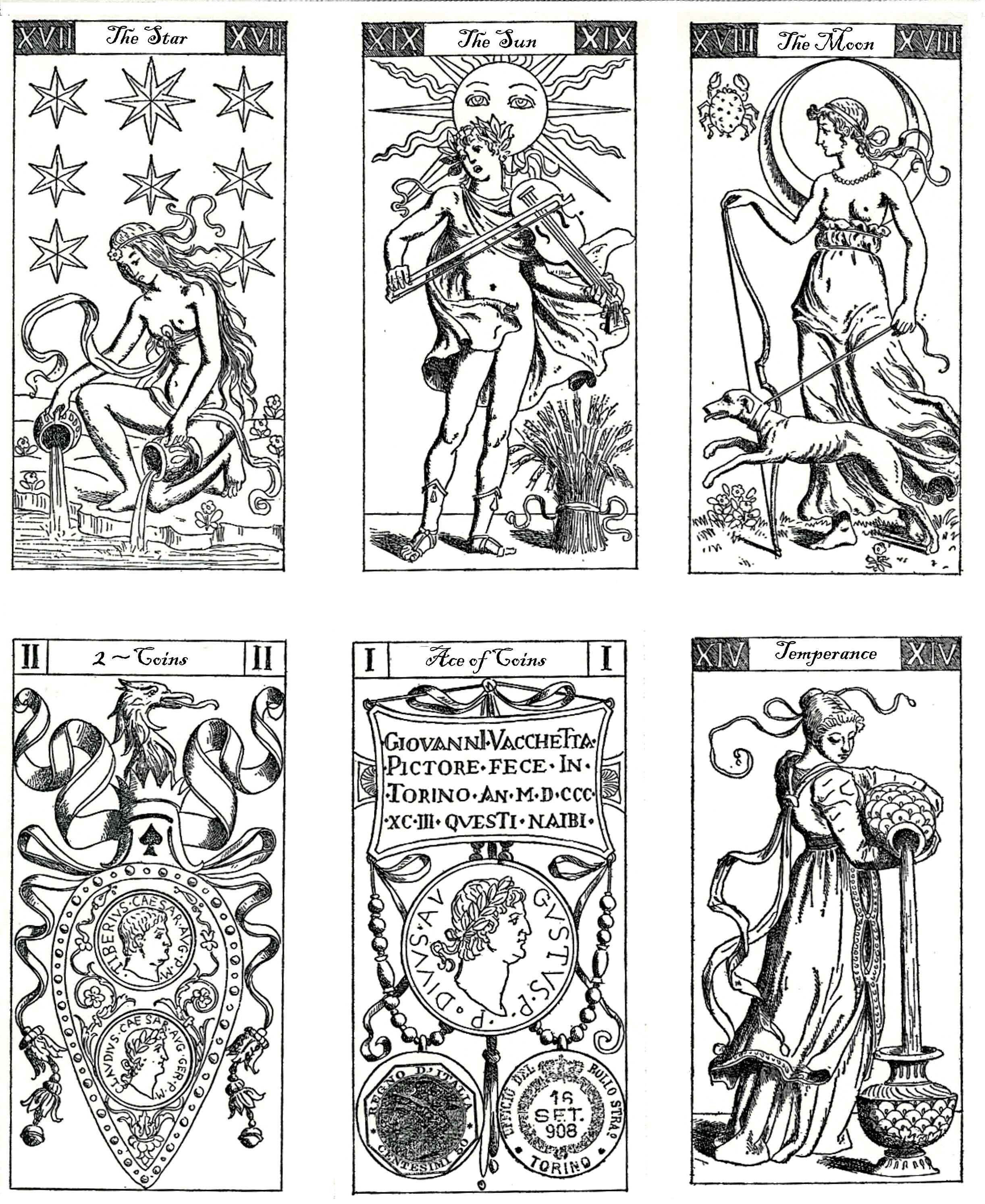 Color Your Own Tarot | Mythology And Old World Printables | Tarot - Free Printable Color Your Own Cards