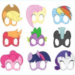 Coloring ~ Freerintable My Littleony Coloringages For Kids Character   Free My Little Pony Printable Masks