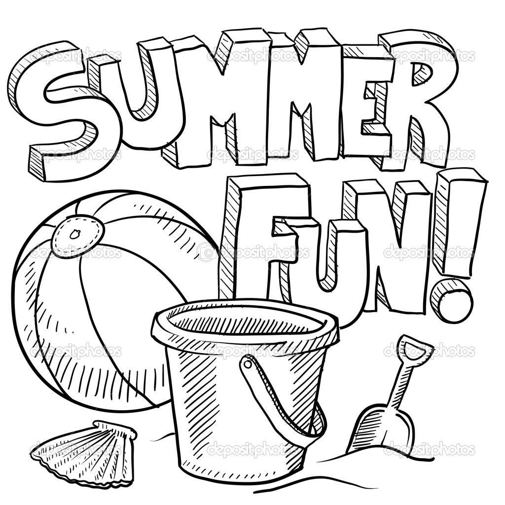 Coloring Page ~ Quality Free Printable Summer Coloring Pages - Summer Coloring Sheets Free Printable