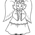 Coloring Pages Ideas: Angel Coloring Pages For Adults Advanced Free   Free Printable Pictures Of Angels