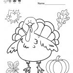 Coloring Pages Ideas: Coloring Worksheets For Kids Kindergarten   Free Printable Kindergarten Thanksgiving Activities