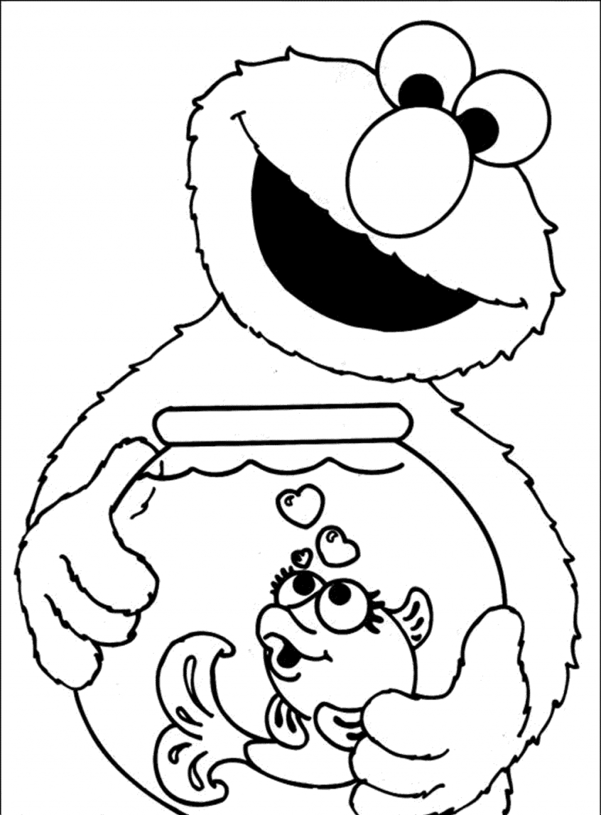 Coloring Pages Ideas: Outstandingree Colouring Book Elmo Printable - Elmo Color Pages Free Printable