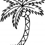 Coloring Pages Ideas: Remarkable Palm Tree Coloring Pages. Free   Free Printable Palm Tree Template
