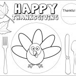 Coloring Placemats For Thanksgiving – Happy Easter & Thanksgiving 2018   Free Printable Thanksgiving Coloring Placemats