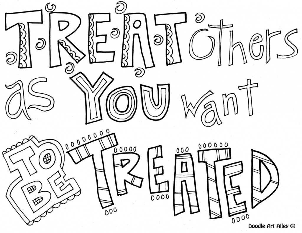 Free Printable Coloring Pages On Respect Free Printable