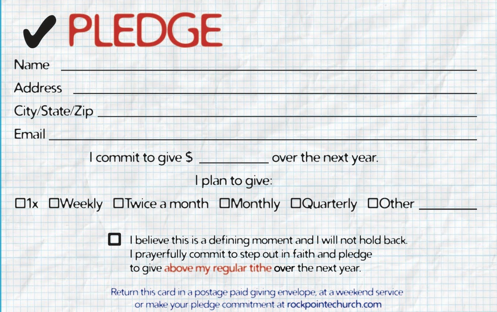 Commitment Card Template - Kaza.psstech.co - Free Printable Drug Free Pledge Cards