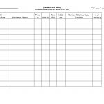 Contractor Sign In Sign Out Log Sheet | Legal Forms And Business   Free Printable Sign In And Out Sheets