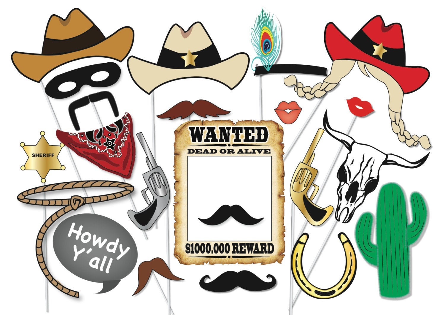 printable-cowboy-photo-booth-props-photo-booth-sign-wild-west-photo