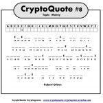 Cryptograms: Torture Or Teacher? | Beyond Adversity   Free Printable Cryptoquip Puzzles