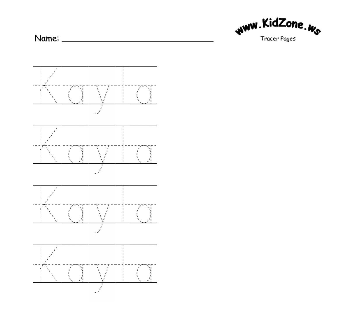Custom Name Tracer Pages | Name Recog | Preschool Names, Preschool - Free Printable Preschool Name Tracer Pages