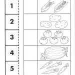 Cut, Count, Match And Paste / Free Printable | Pre K Math   Free Printable Classroom Worksheets