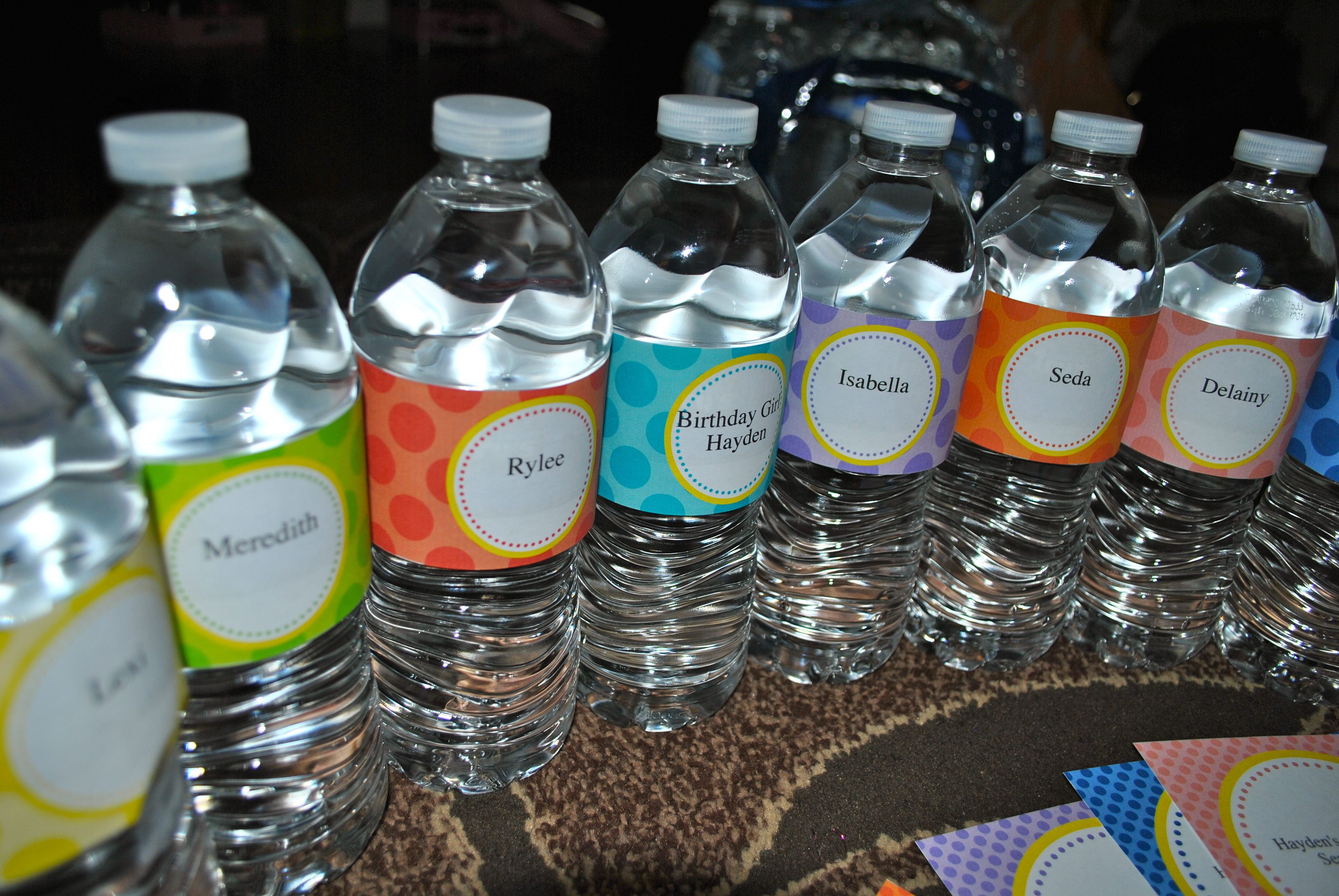 Day 137: Get Crafty/ Free Printable Fill-In Water Bottle Labels And - Free Printable Water Bottle Labels For Birthday