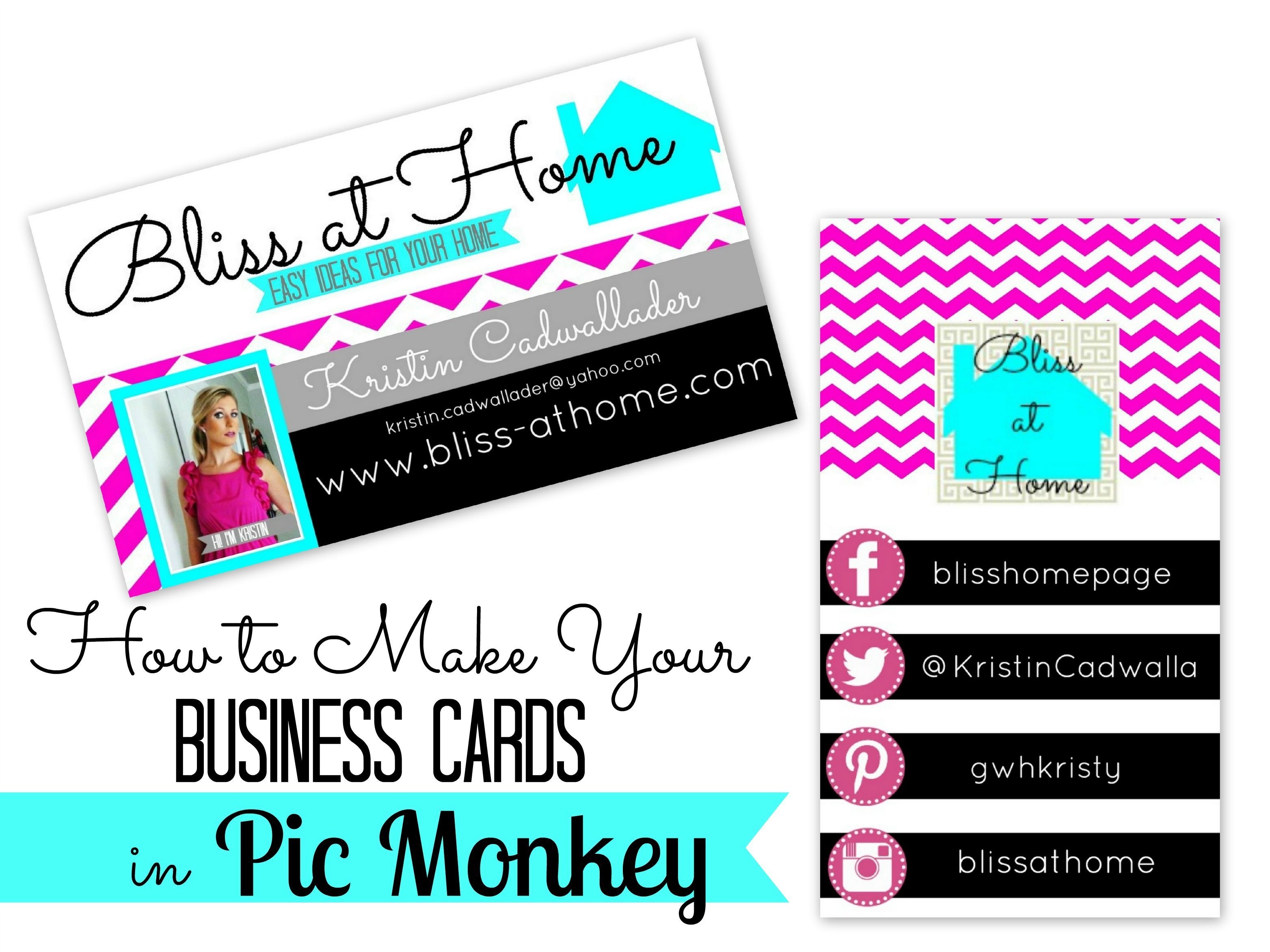 how to make your own business cards online for free