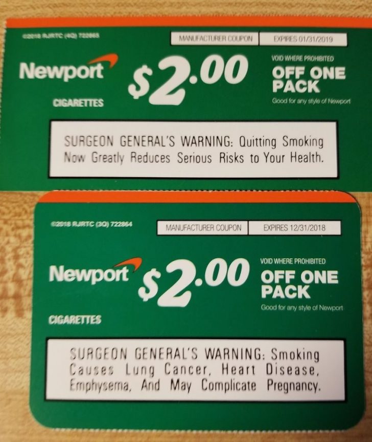 Free Printable Newport Cigarette Coupons