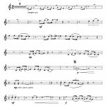 Diamond   Sweet Caroline Sheet Music For Trumpet Solo [Pdf]   Free Printable Sheet Music For Trumpet