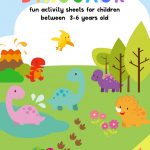 Dinosaur Activity Sheets For 3 5 Years Old | Free Printable Pack   Free Printable Activities For 6 Year Olds
