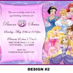 Disney Princess Birthday Invitation Card Maker Free | Baby Shower   Free Printable Disney Invitations