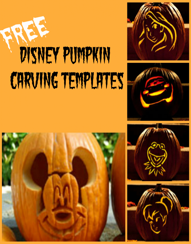 Disney Pumpkin Carving Patterns - Frugal Fanatic - Free Printable Pumpkin Carving Stencils For Kids