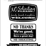Diy Printable No Soliciting Signs … | No Soliciting Signs | No So…   Free Printable No Soliciting Sign