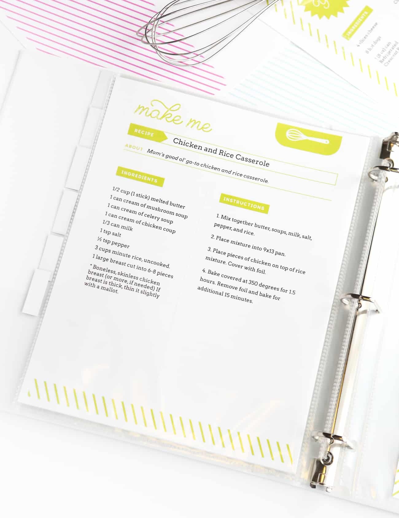 Diy Recipe Book (With Free Printable Recipe Binder Kit!) - Free Printable Recipe Book Pages