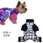 Dog Pajamas Onesie Pattern 1745 Dog Onesies Dog Pjs | Etsy   Free Printable Dog Pajama Pattern
