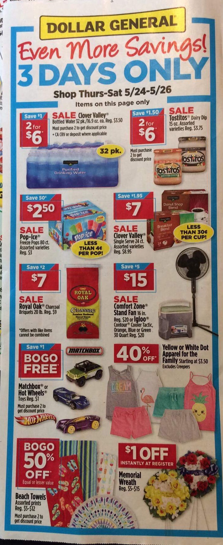 Dollar General Early Ad Scans - Free Printable Pringles Coupons