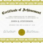 Download Blank Certificate Template X3Hr9Dto | St. Gabriel's Youth   Free Customizable Printable Certificates Of Achievement