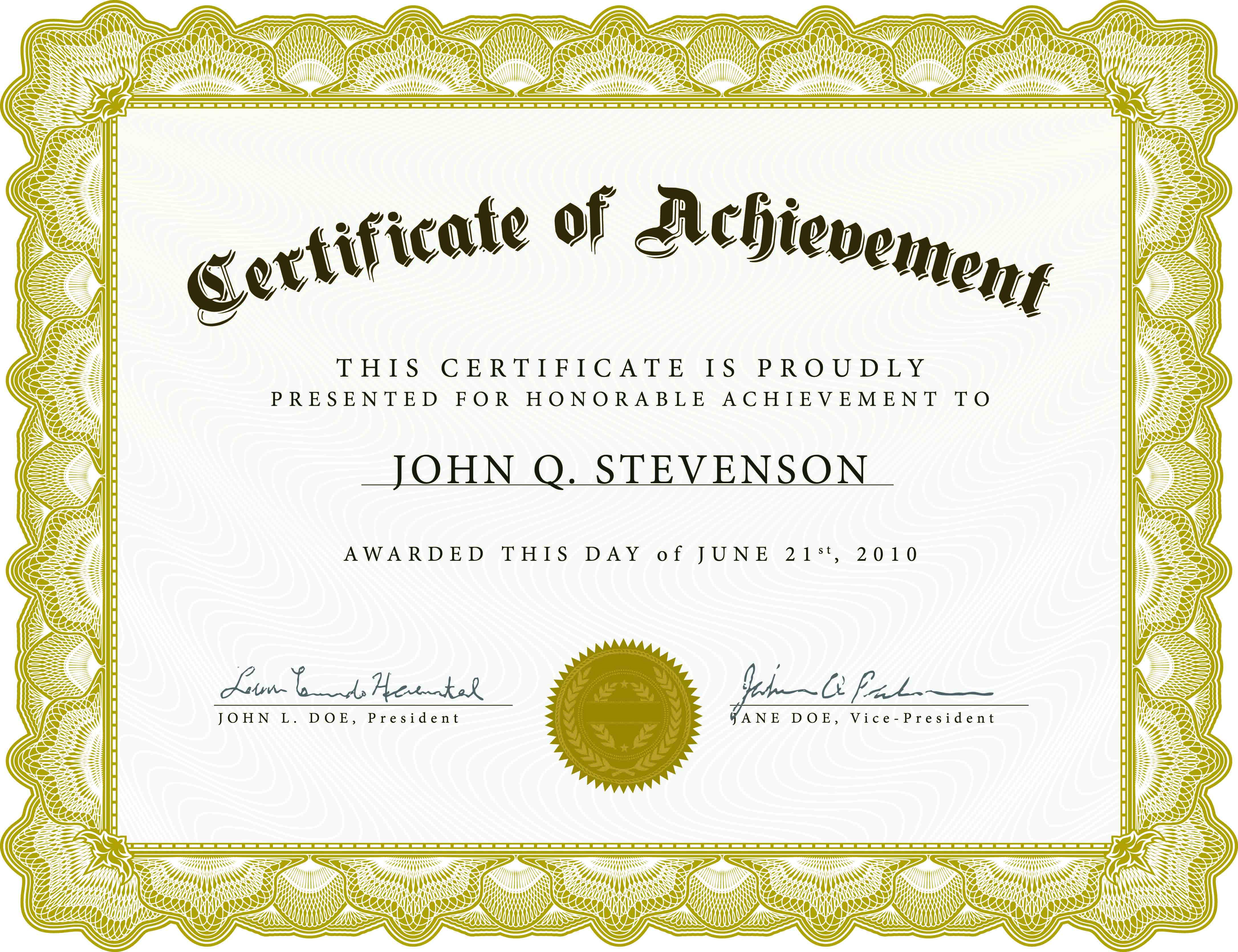 Download Blank Certificate Template X3Hr9Dto | St. Gabriel&amp;#039;s Youth - Free Printable Blank Certificates Of Achievement